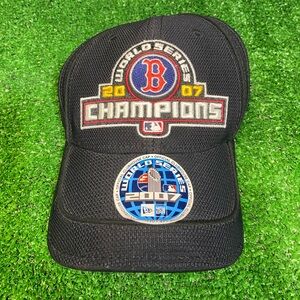 NWT Boston Red Sox 2007 World Series Champions FlexFit Baseball Hat